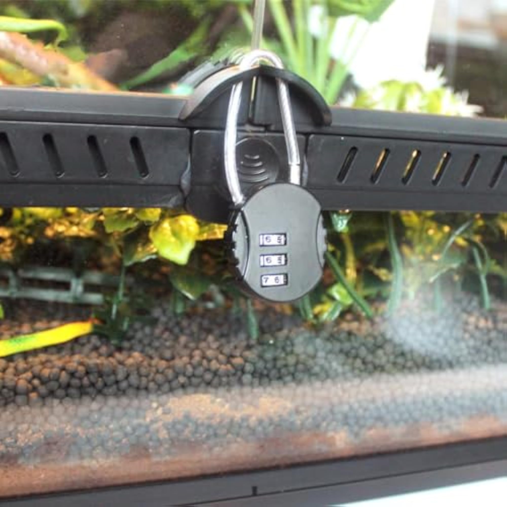 Reptile Terrarium Security Lock, Combination Lock